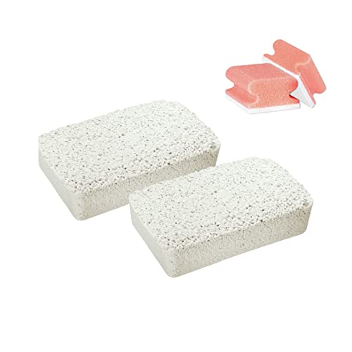 Feuchtigkeitskiller Nachfüllpack im 2er-Set, je 2 kg, Anti-Schimmel-Granulatblock für Raumentfeuchter, laborgeprüft, Maße (B x H x T): 20,5 x 7 x 12,5 cm, Weiß, inklusive Gratis 2er Set Schwämme