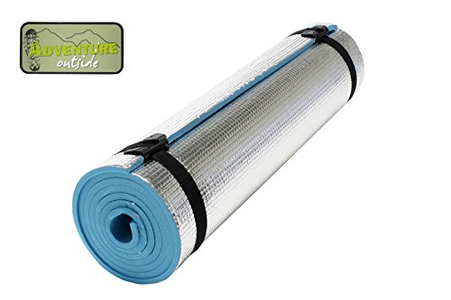 BigDean Campingmatte Isomatte ALU 180x50 Iso Matte Alumatte Zeltmatte Schlafmatte