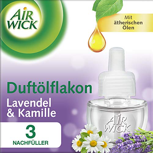 Air Wick Duftstecker Nachfüller, Lavendel & Kamille, 3Er Pack (3 X 1 Stück)